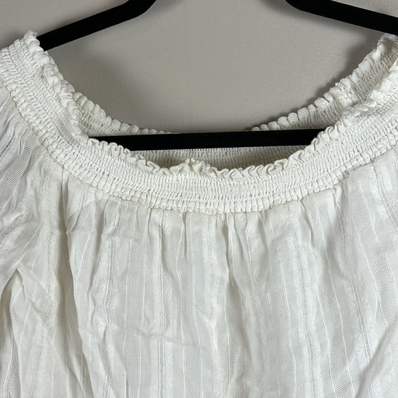 TJD Off Shoulder Bell Sleeve Blouse - Picture 5 of 8